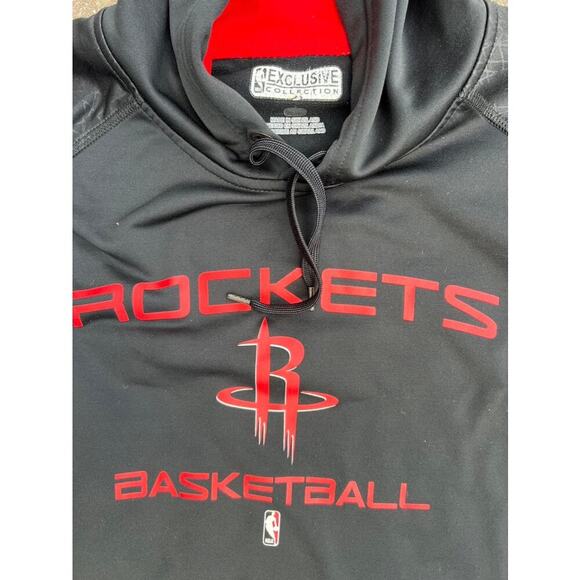 NBA Houston Rockets Exclusive Collection black hoodie size M - Picture 2 of 4